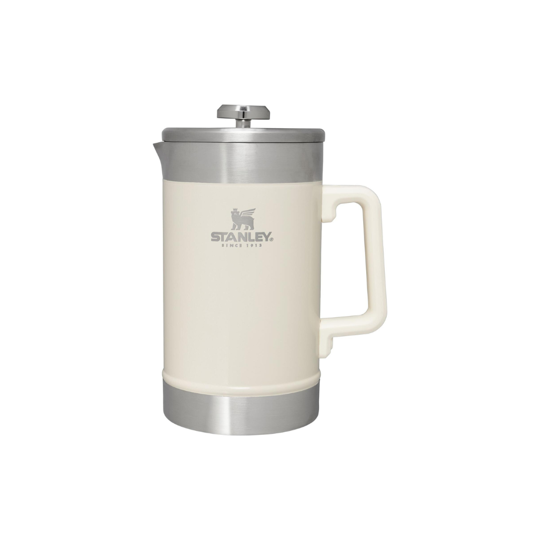 Stay-Hot French Press stempelkande, Cream Gloss - 1.4L