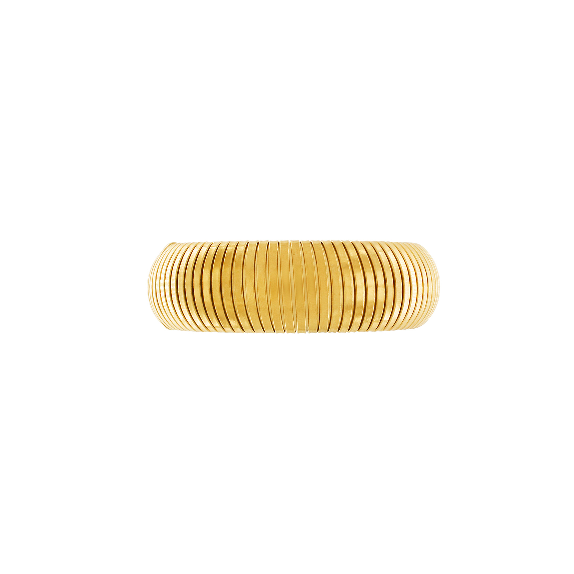 Statement armring, vandfast - forgyldt