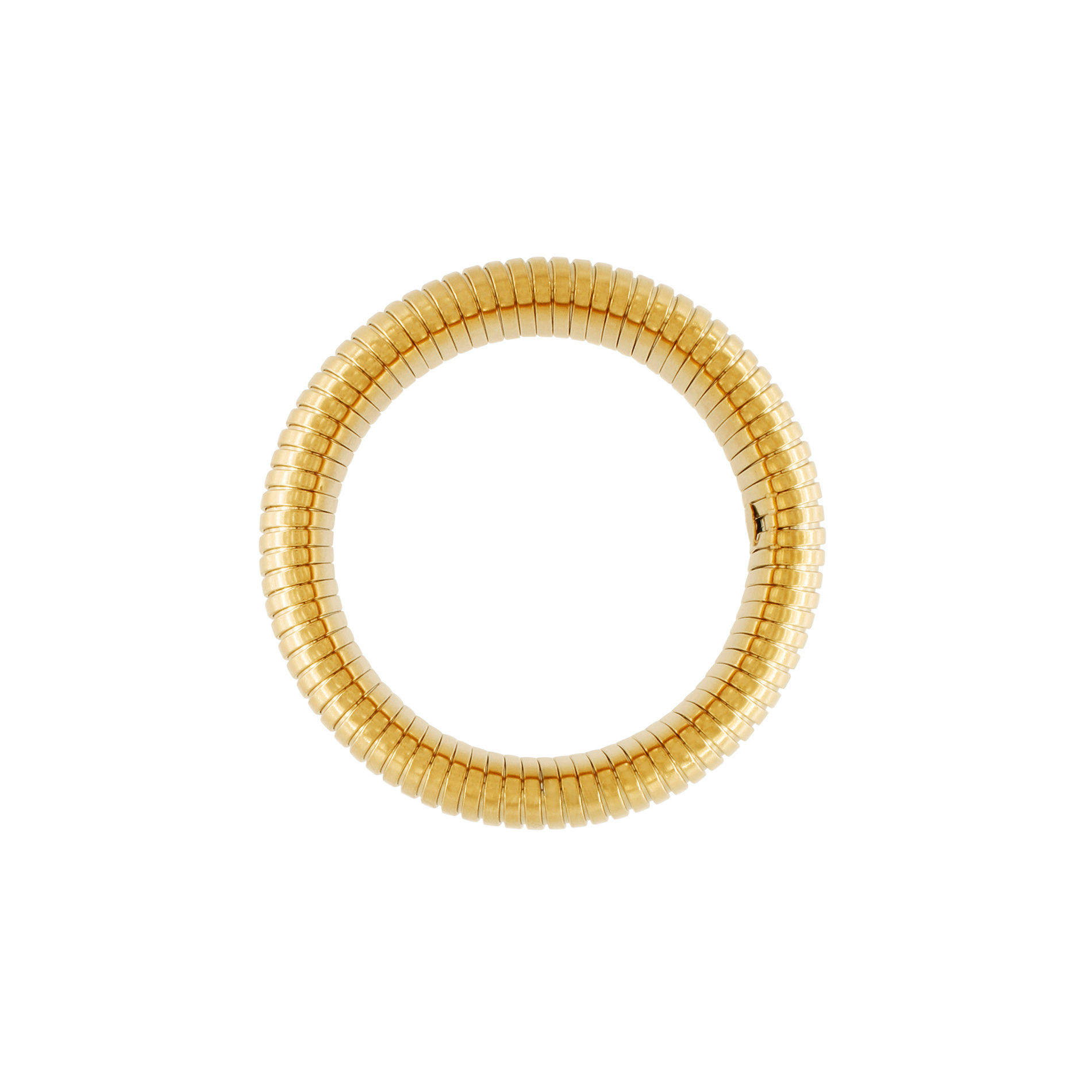 Statement armring, vandfast - forgyldt