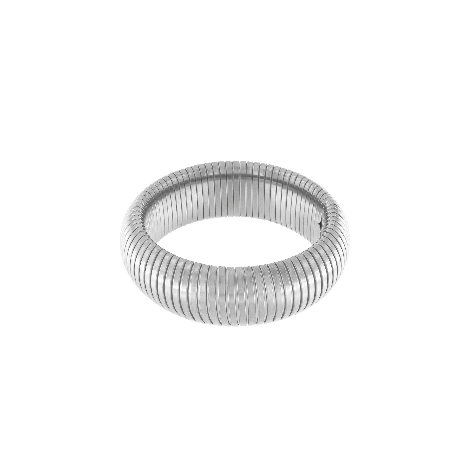 Statement armring, vandfast - sølvbelagt