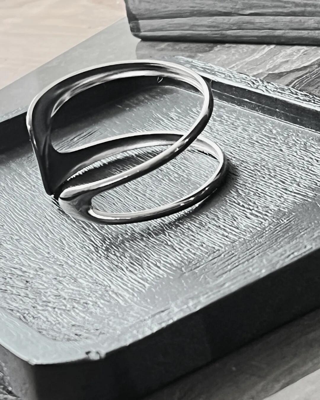 Passion Open Cuff armbånd - forgyldt