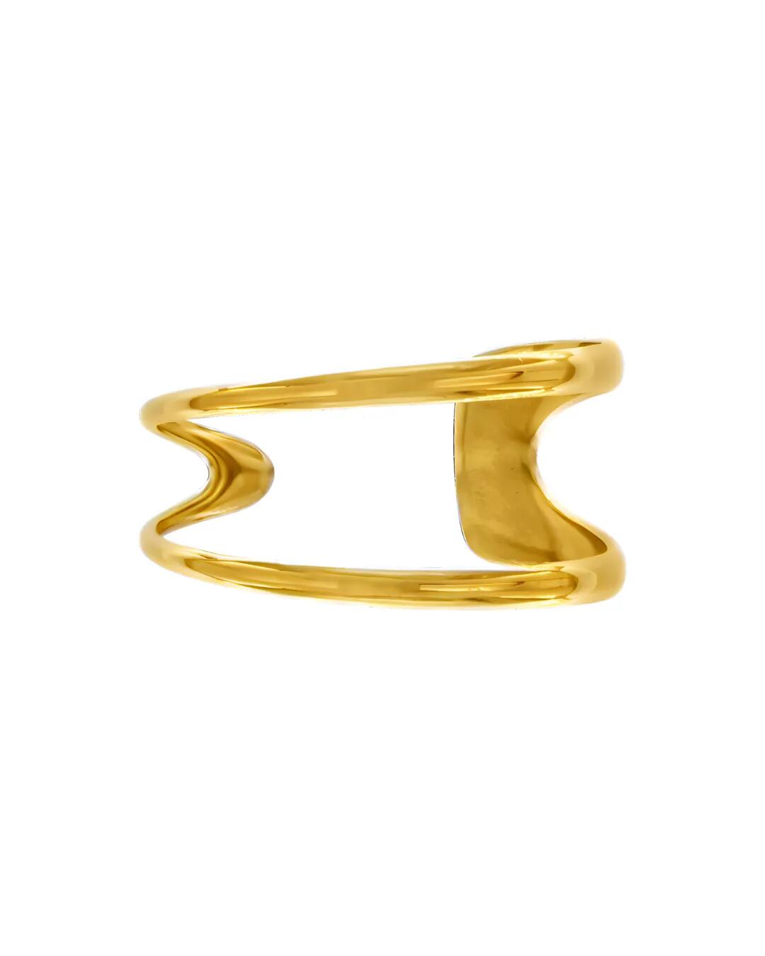 Passion Open Cuff armbånd - forgyldt