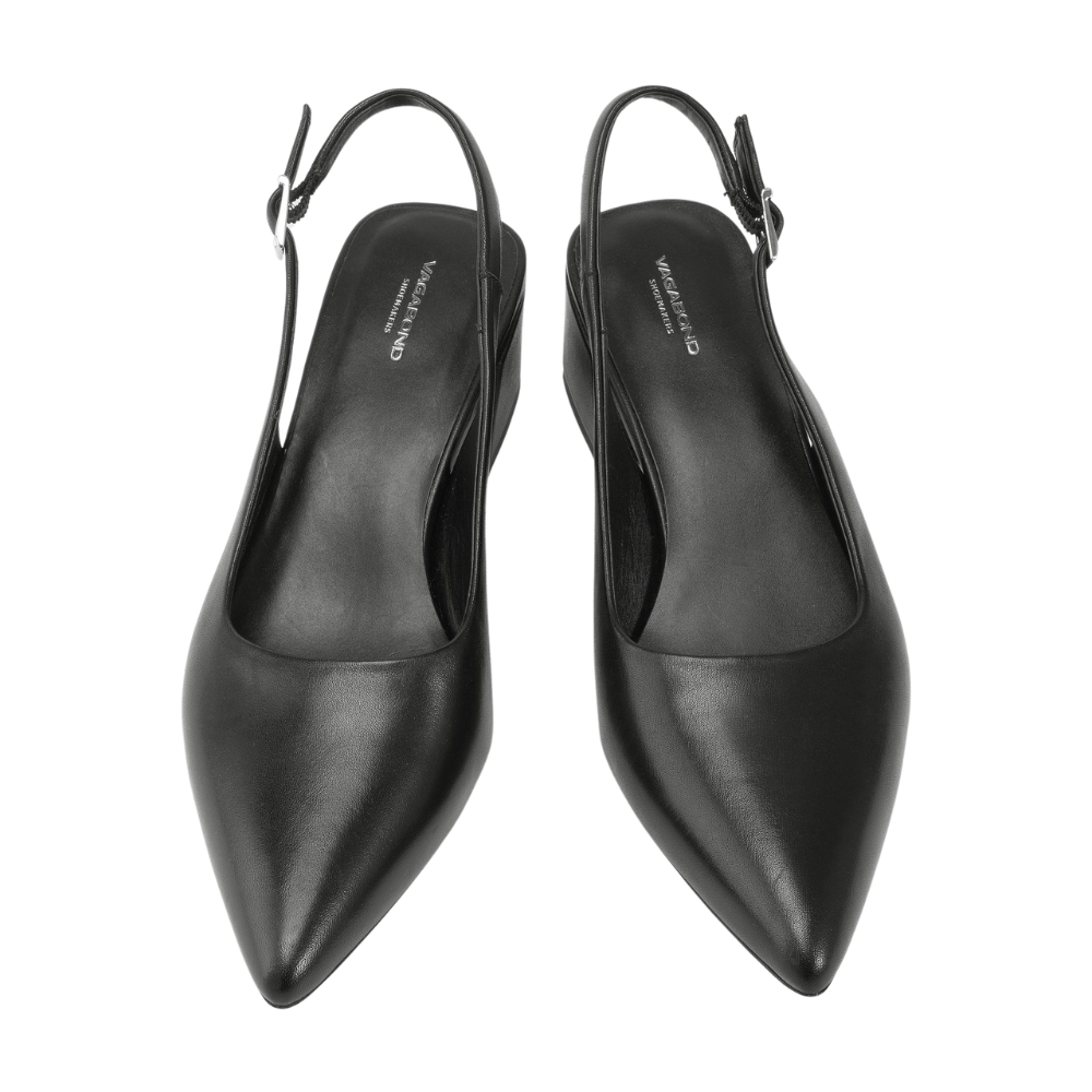 Marta Sling Back høje hæle - sort