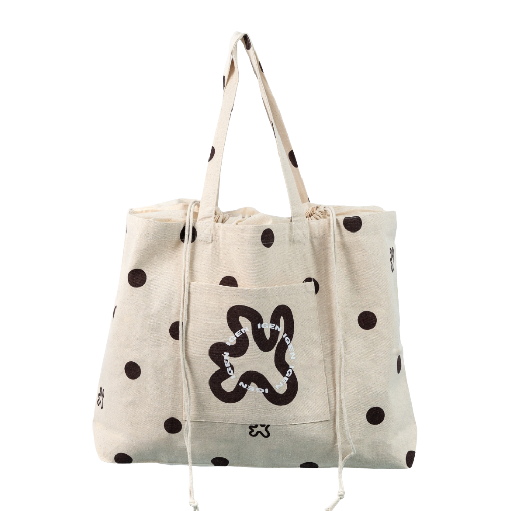 Signature shopper - Brown Dots