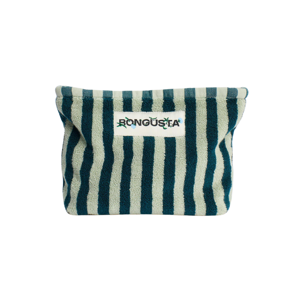 Toilettaske - sea foam & deep teal