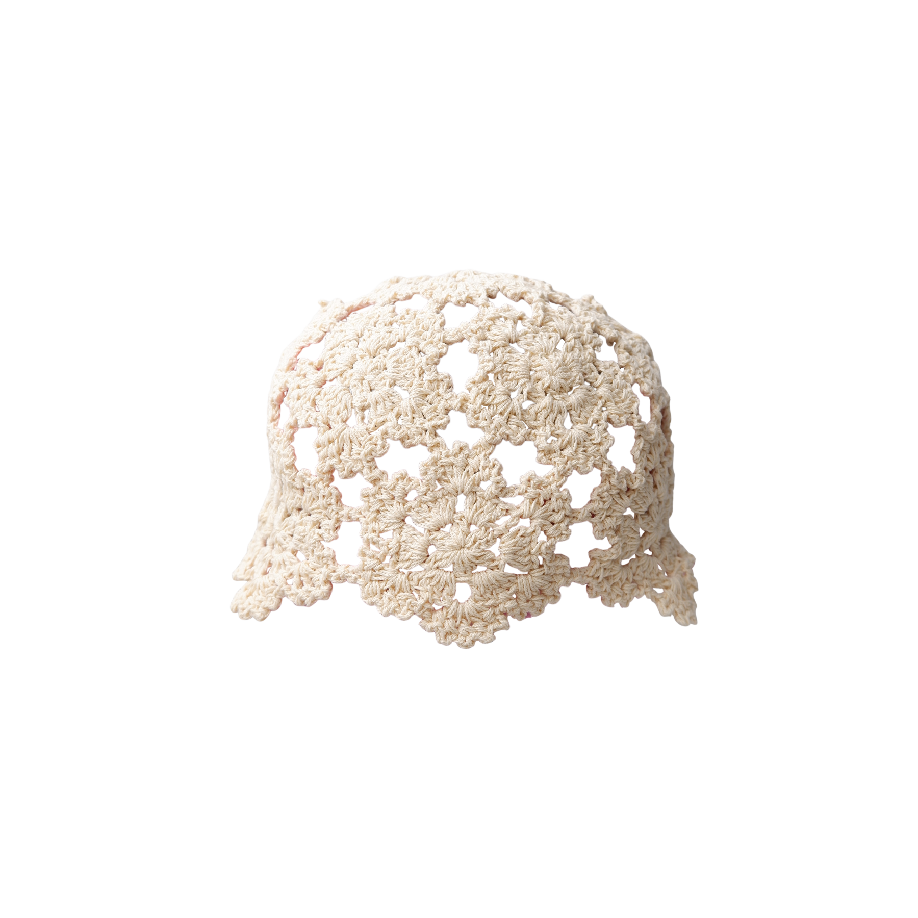 Roseanna hæklet hat - creme