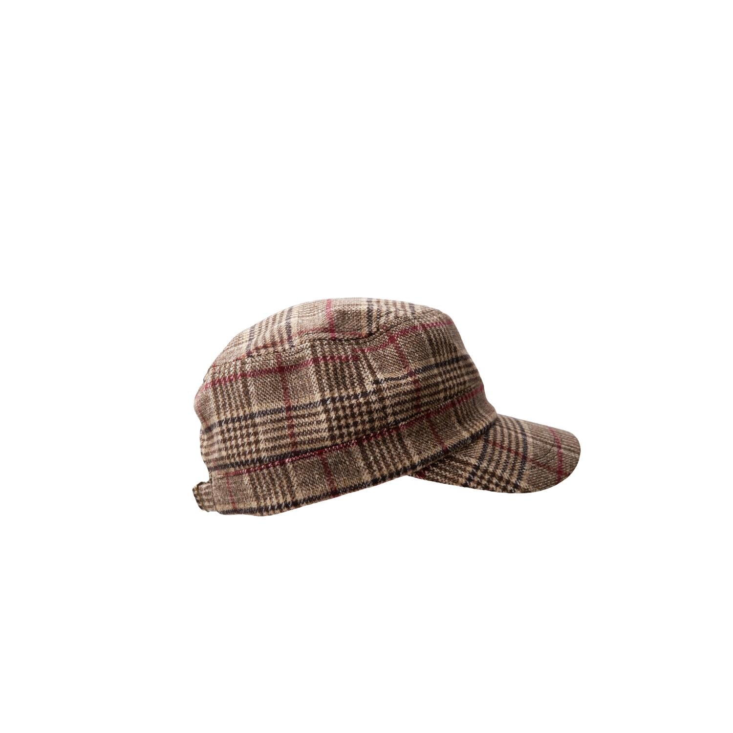 Glenna Wool kasket – Wine
