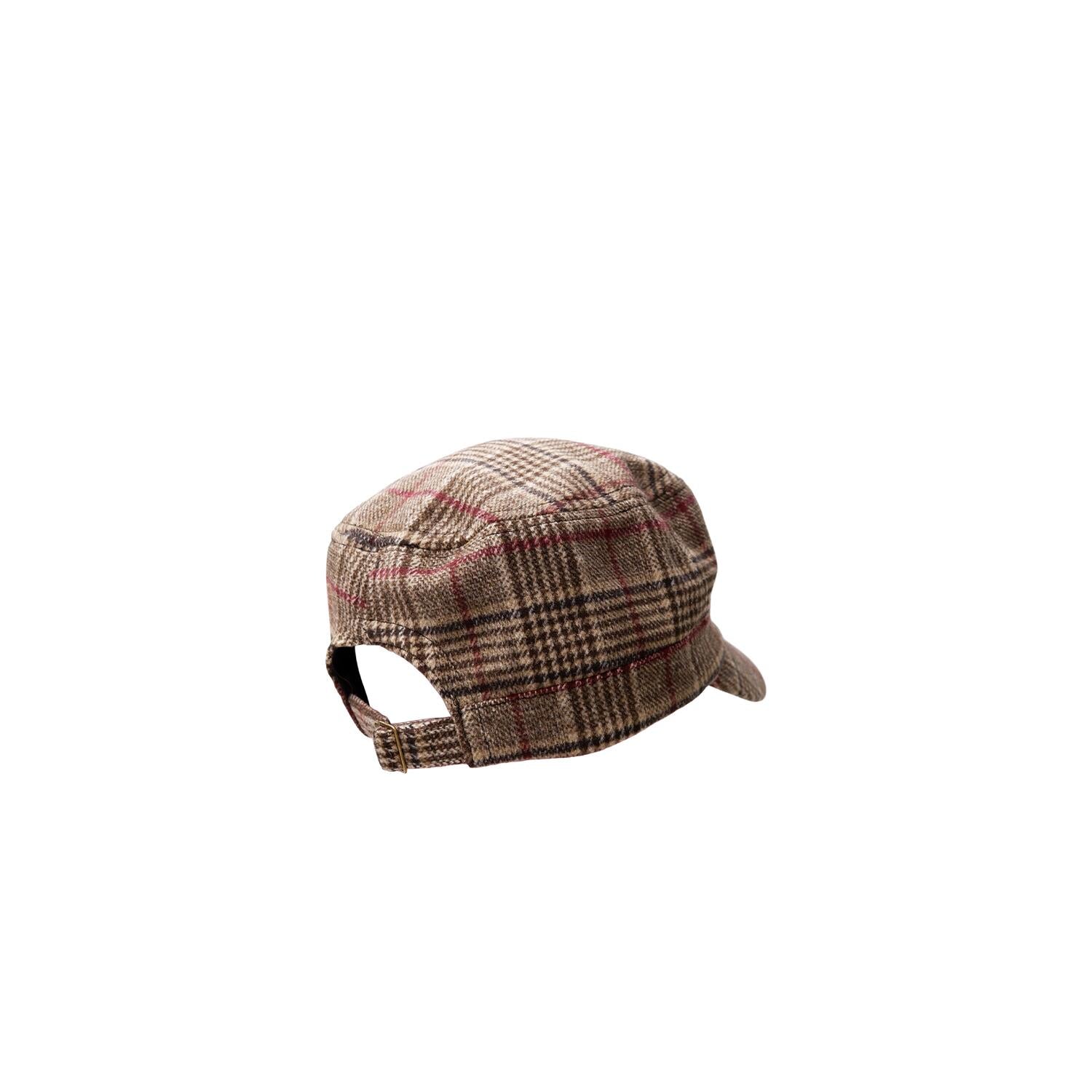 Glenna Wool kasket – Wine