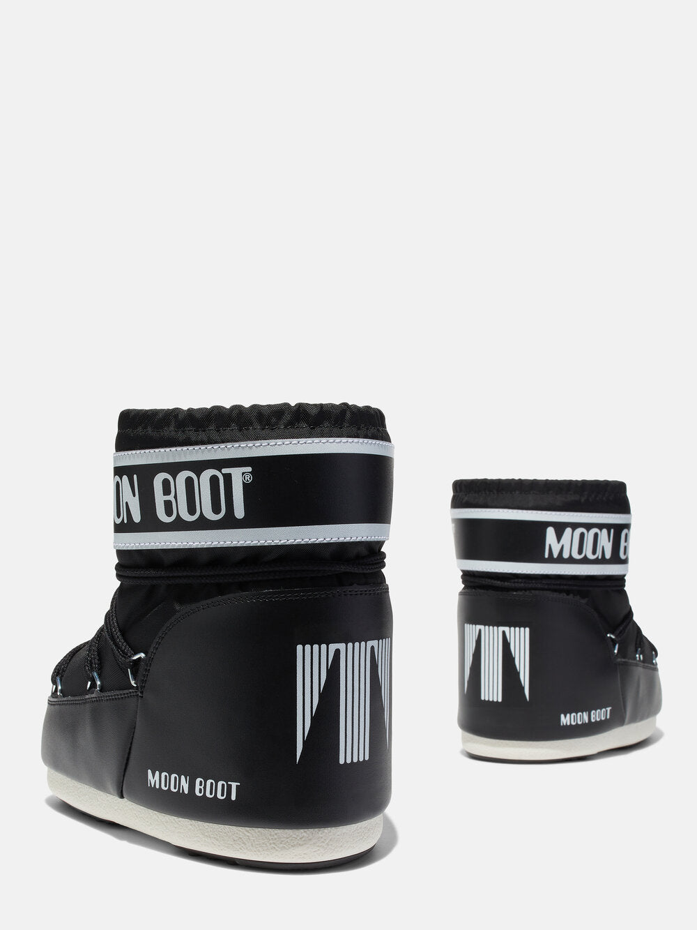 Icon Low Nylon støvle - sort