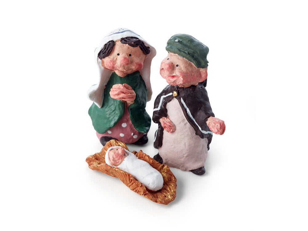 Krybbespil, 3 dele - H8,5 cm.