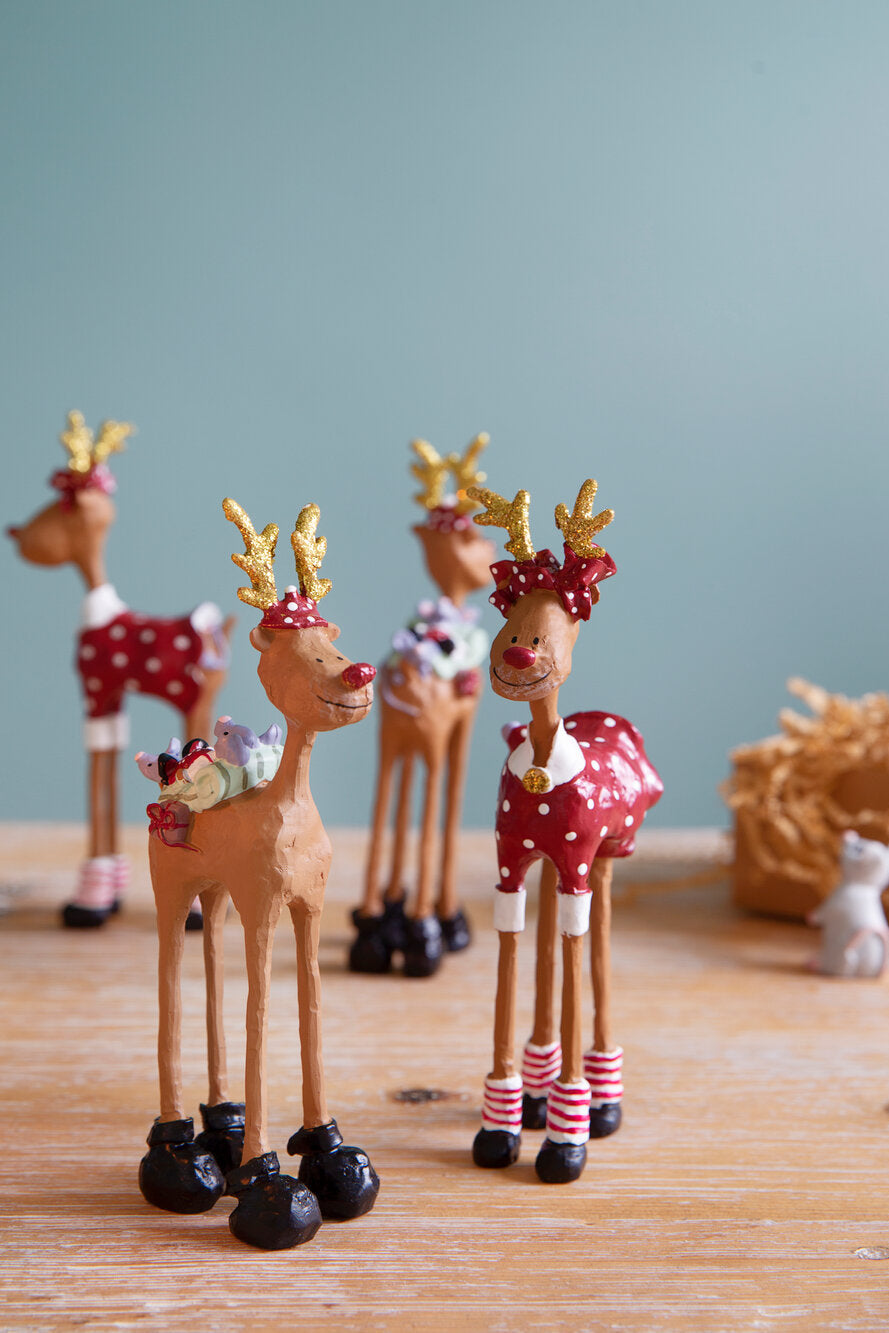 Hr. & Fru Rudolf 2019 - H17 cm.