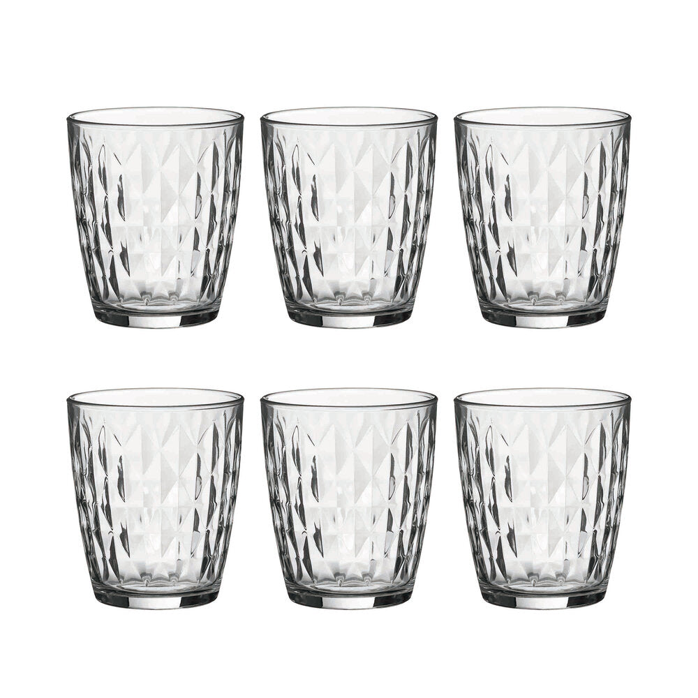 Mosaik drikkeglas, 34 cl - 6 stk.