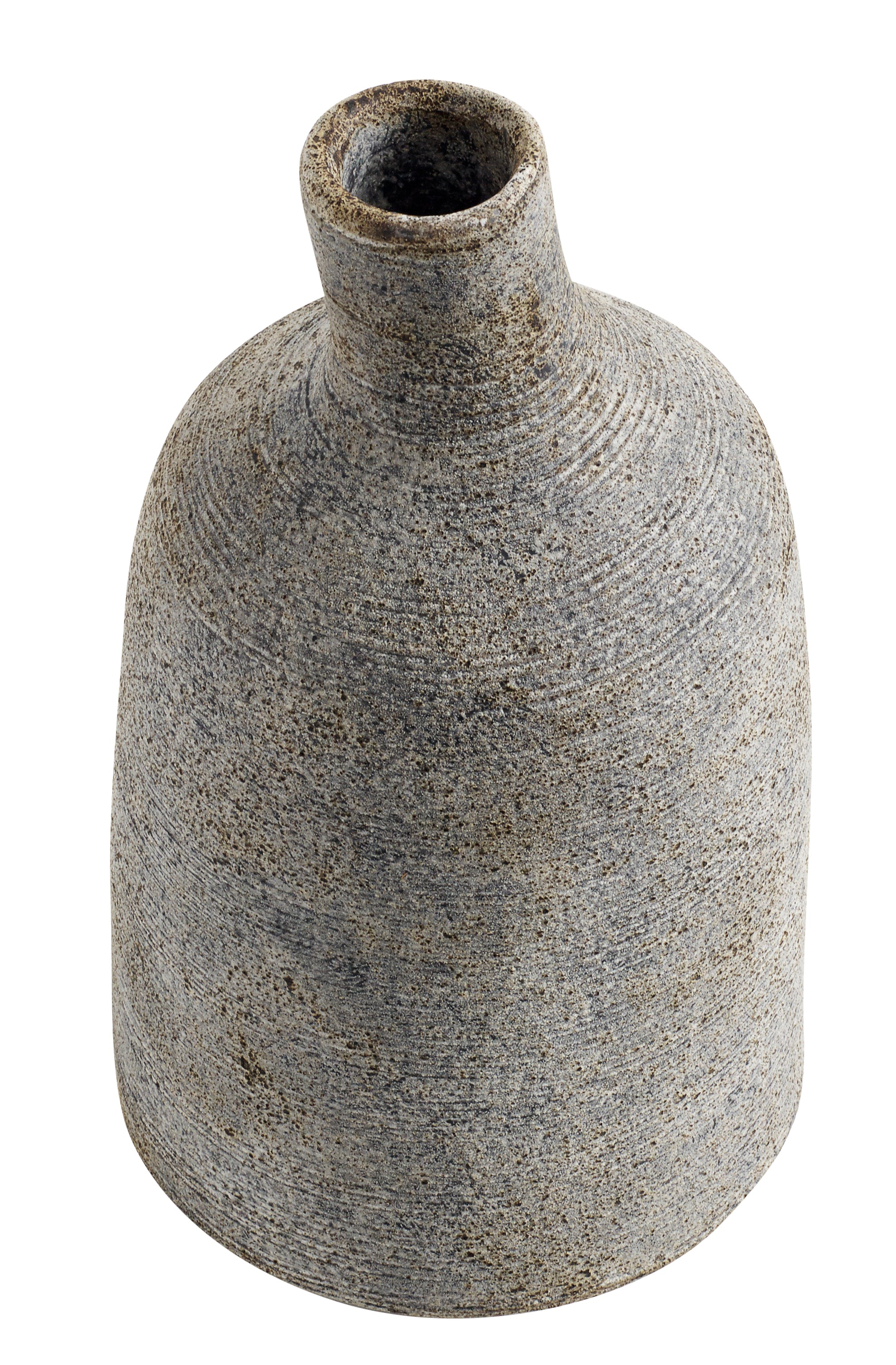Stain vase, stor - grå