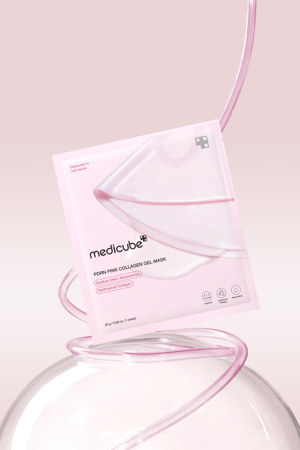PDRN Pink Collagen Gel Mask, 1 stk.