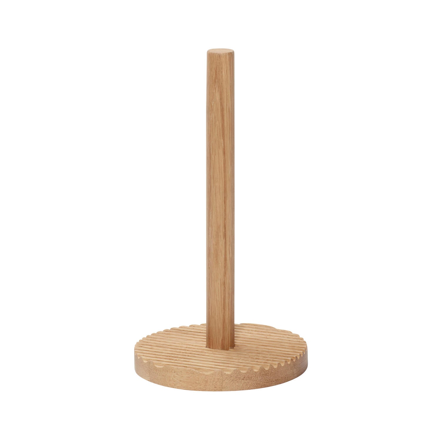 Wave køkkenrulleholder, H28 cm - natur