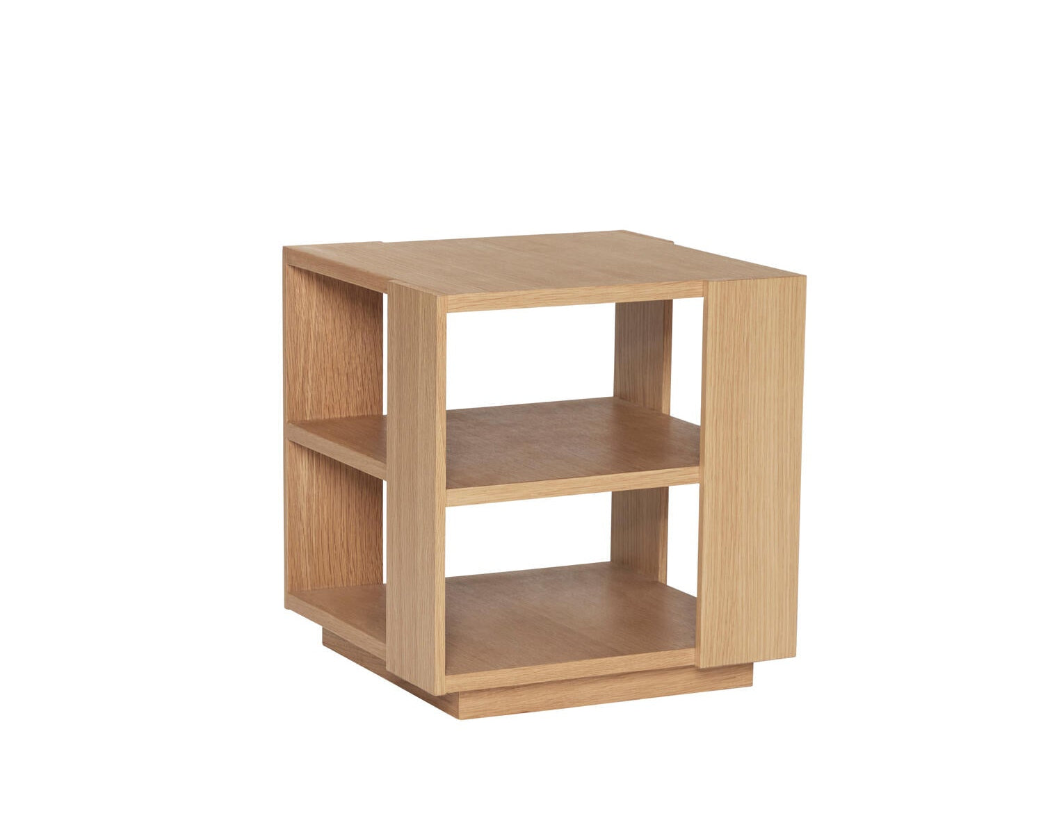 Merge sidebord, Natur - 37x37 cm