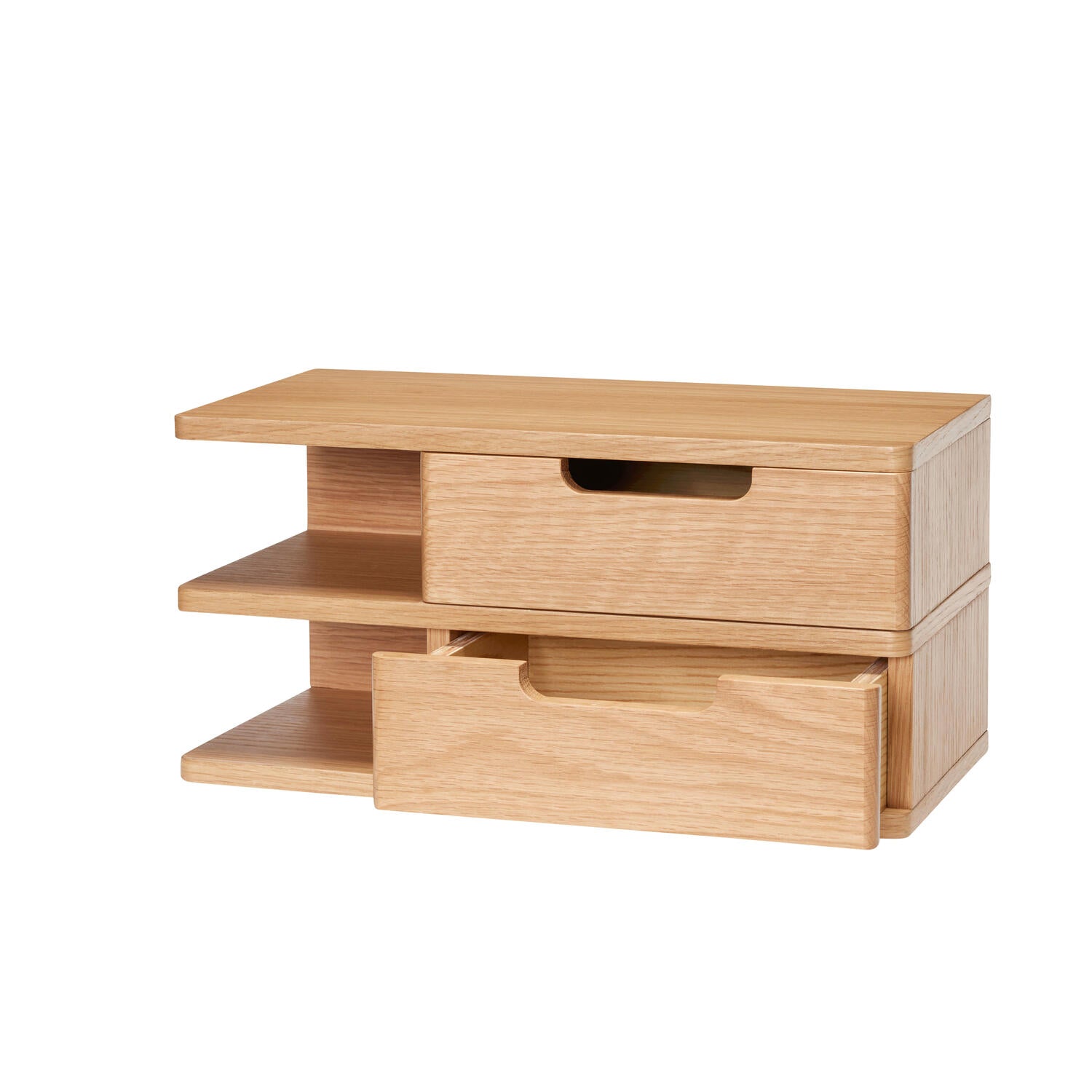 Open væghylde/sengebord - natur