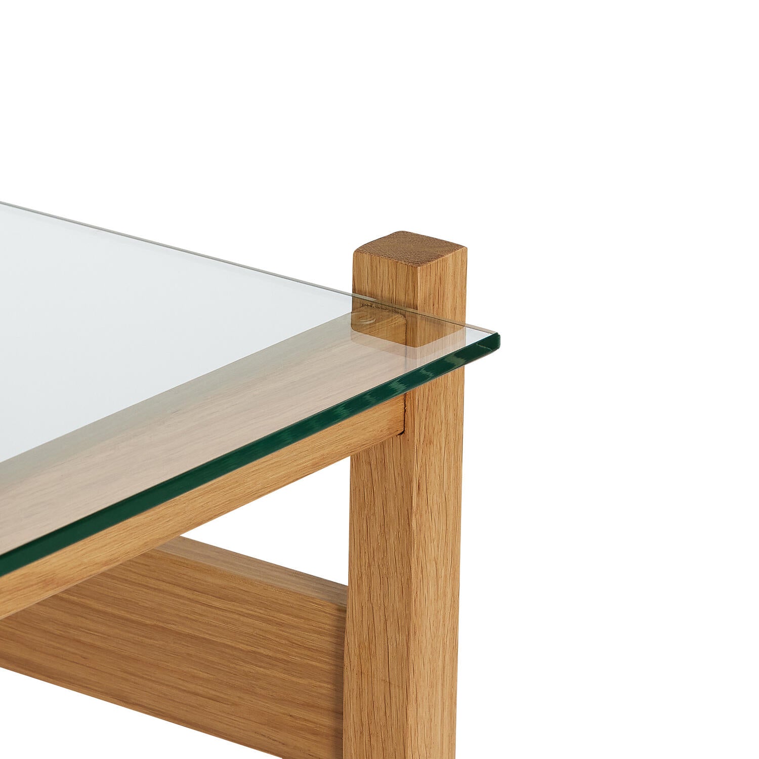 Ledge sidebord, Natur - 66x52 cm