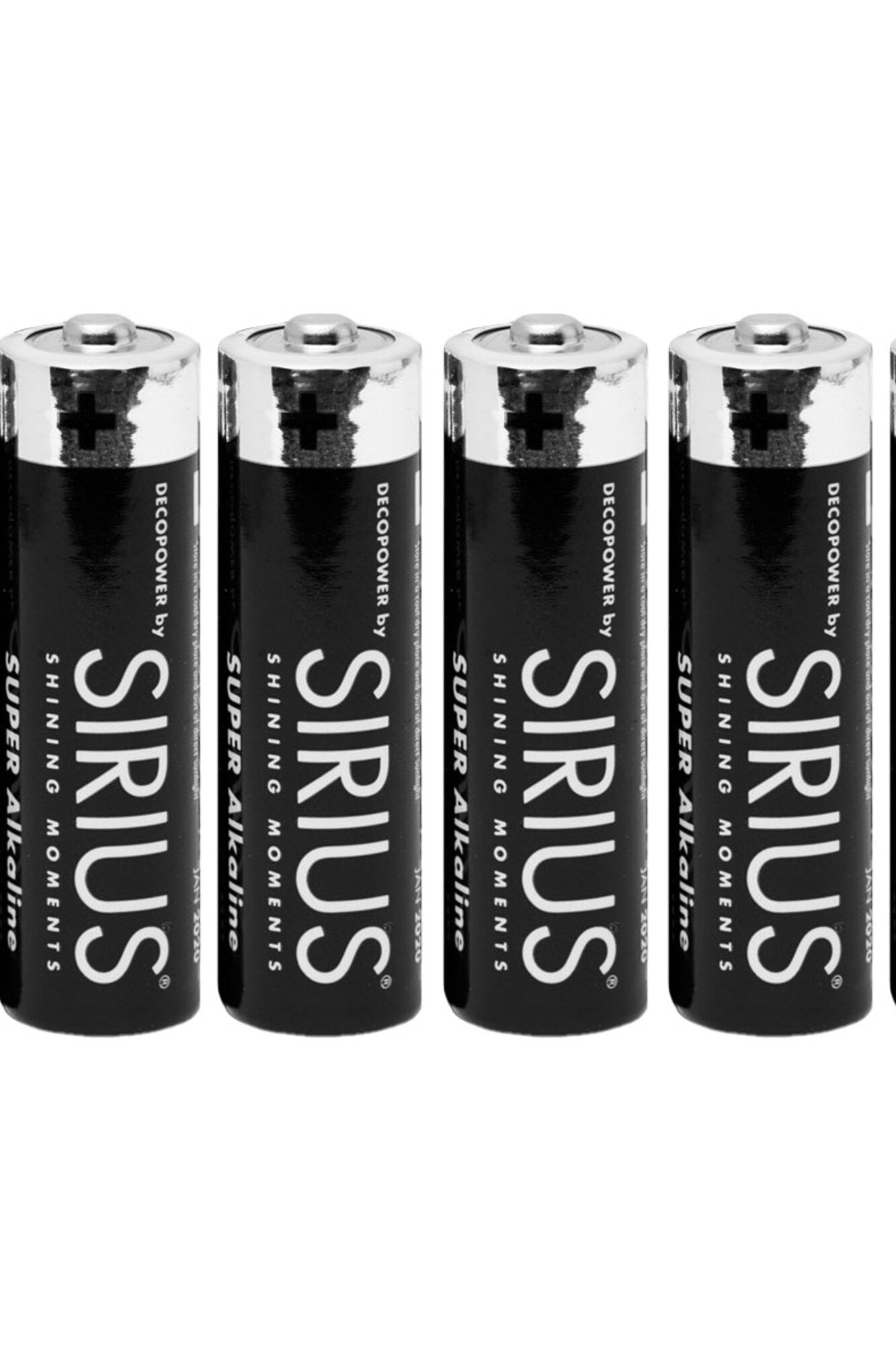 DecoPower AA Batterier (6 stk) - Blå/sølvfarvet