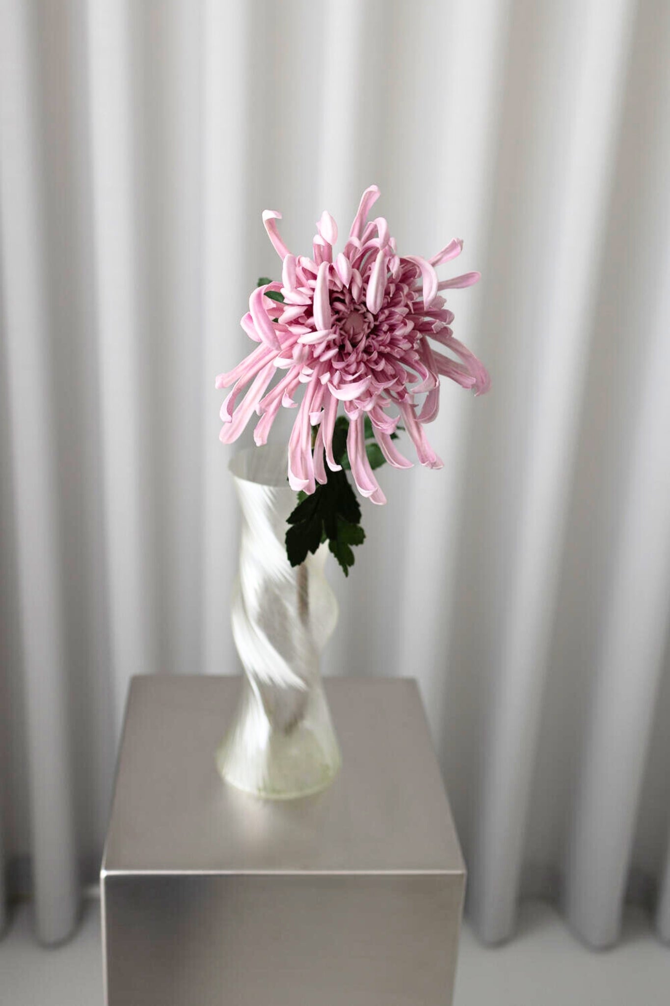 Kunstig chrysanthemum - lilla