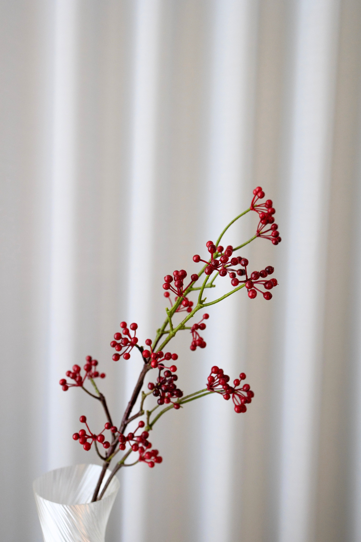 Kunstig bærgren - rød