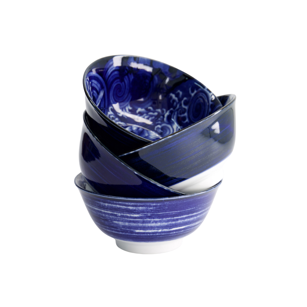 Mixed Japonism skåle gaveæske - 4 stk