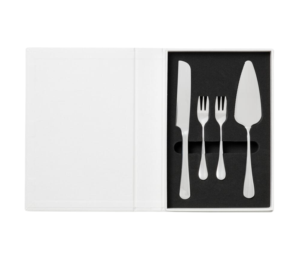 Cake Tools - hvid/guldfarvet