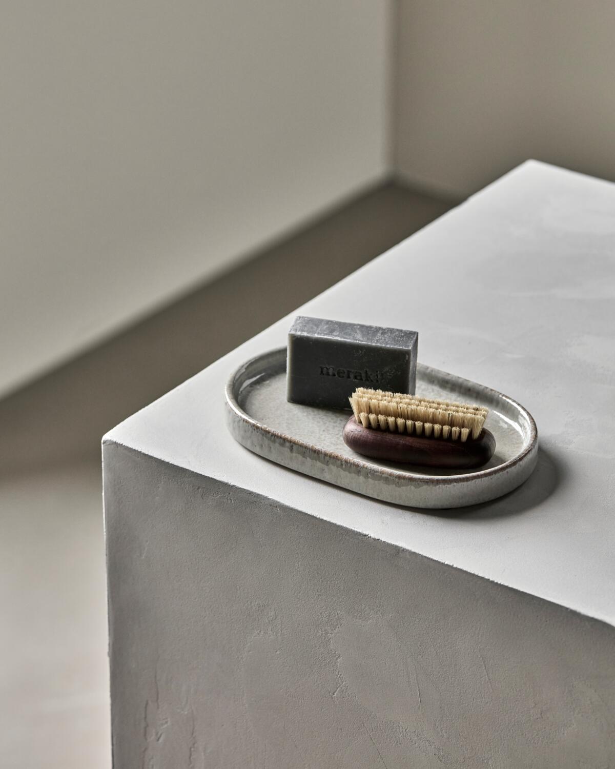 Datura bakke, Shellish Grey - L20 cm