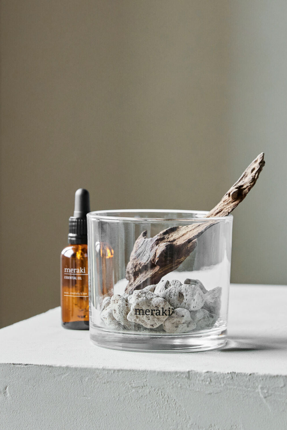 Lavastone & wood Amber dust diffuser, 30 ml - 4 dele