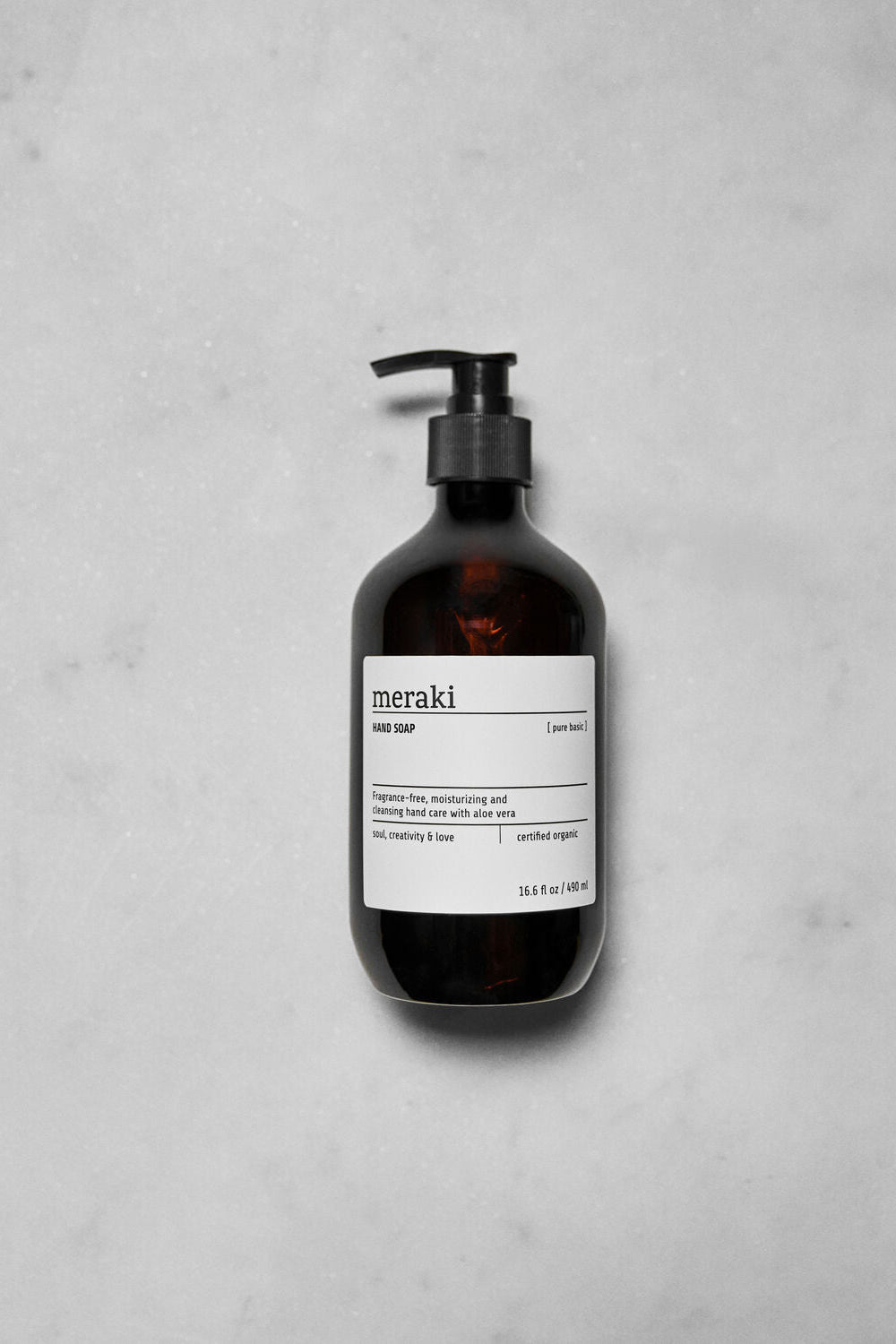 Pure Basic håndsæbe – 490 ml