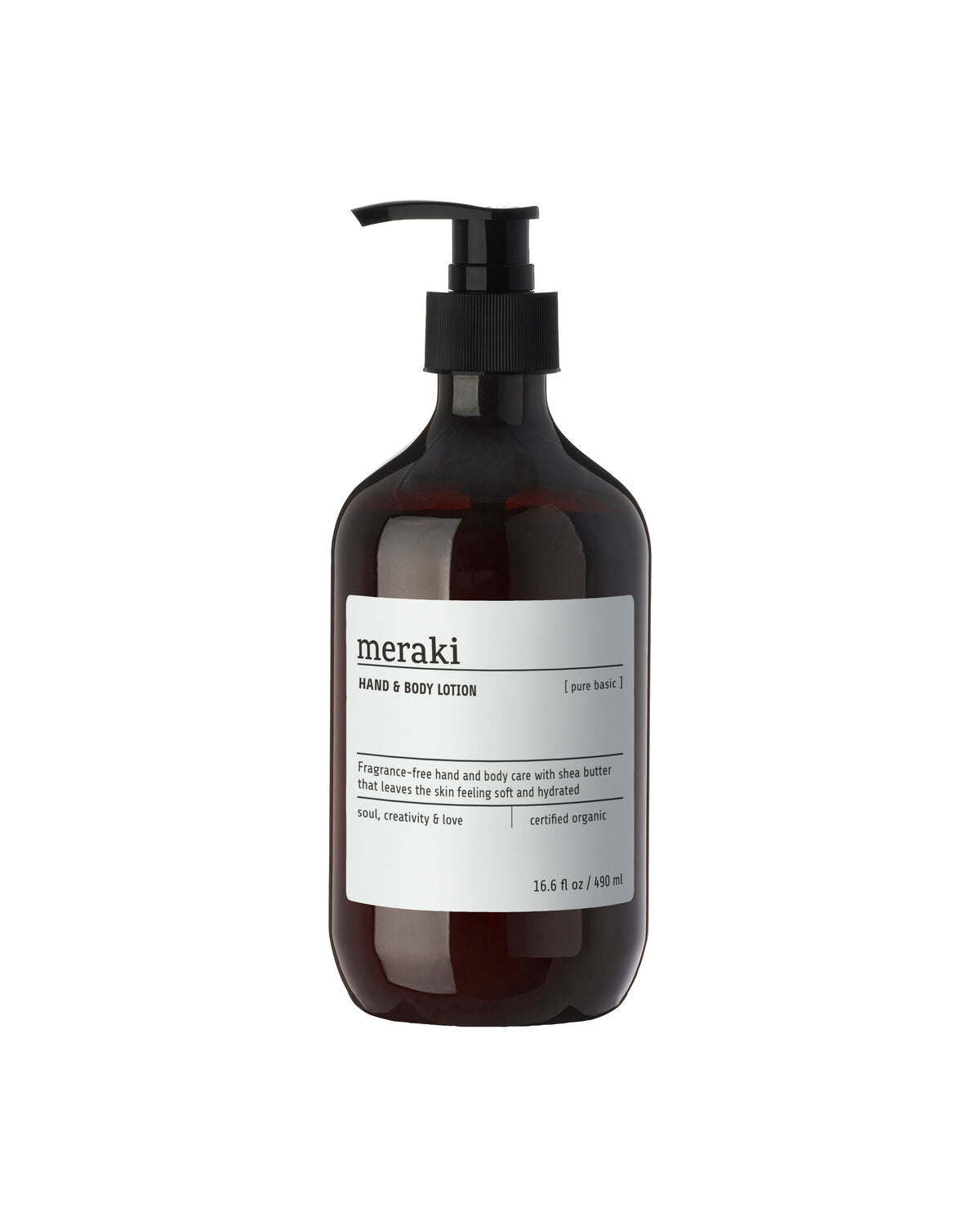 Pure Basic hånd- og bodylotion – 490 ml