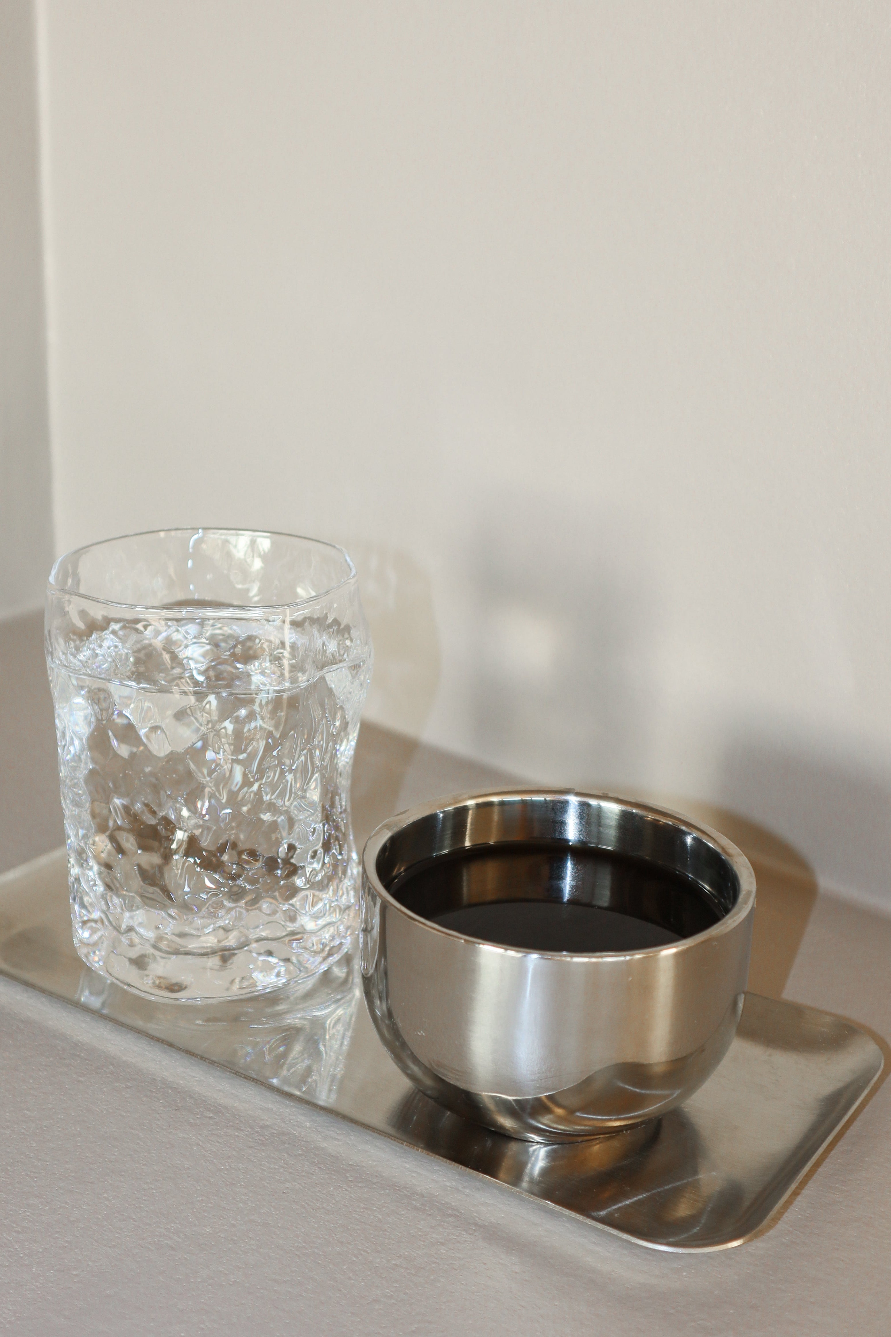 Stål espressokop - Ø7x5 cm