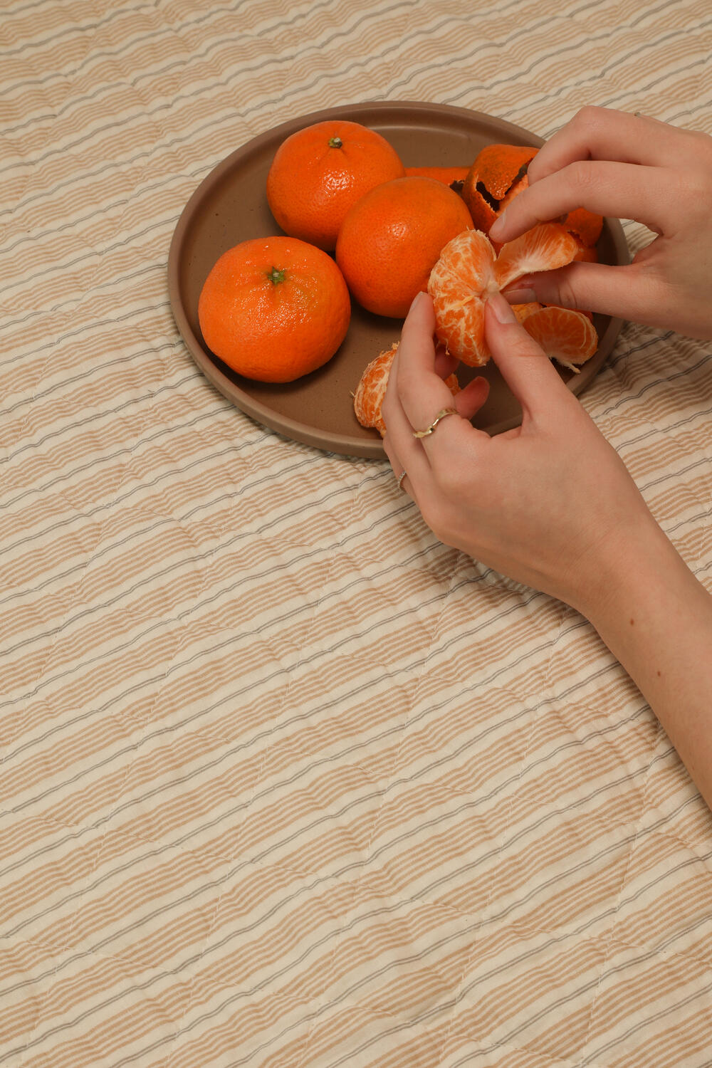 Quilt Ethnic, beige - 140x180 cm