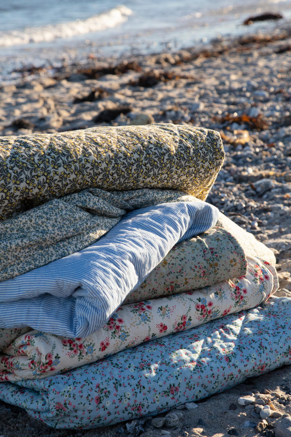 Quilt Ethnic, gul - 140x180 cm