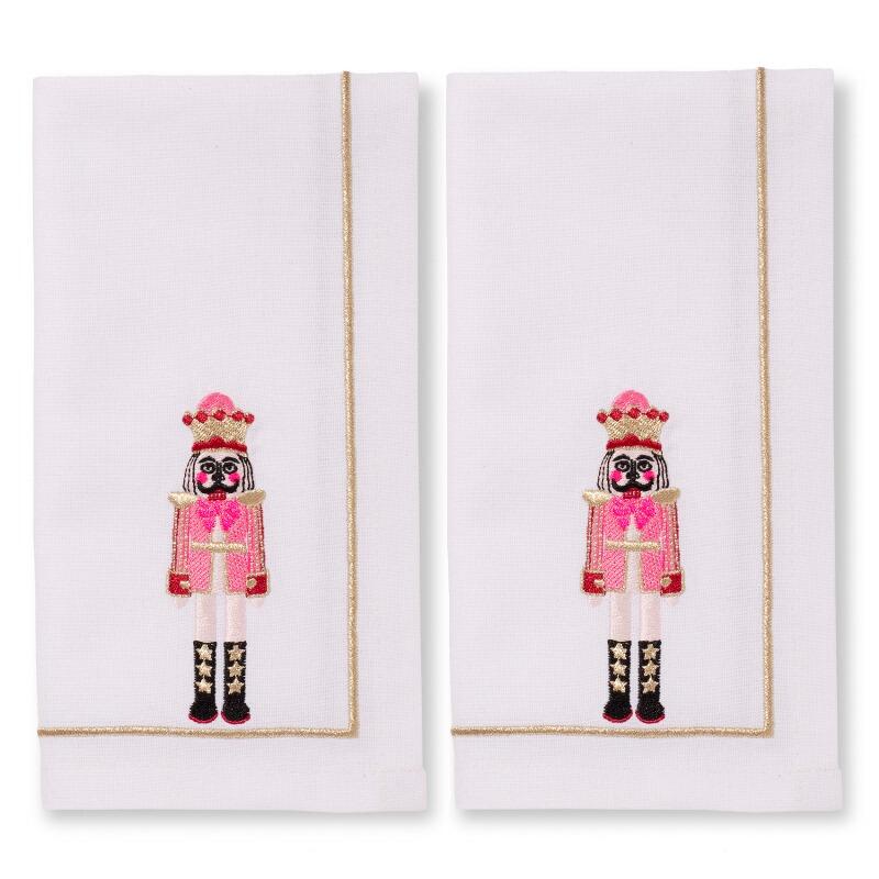 Mundserviet, nøddeknækker - 2-pak