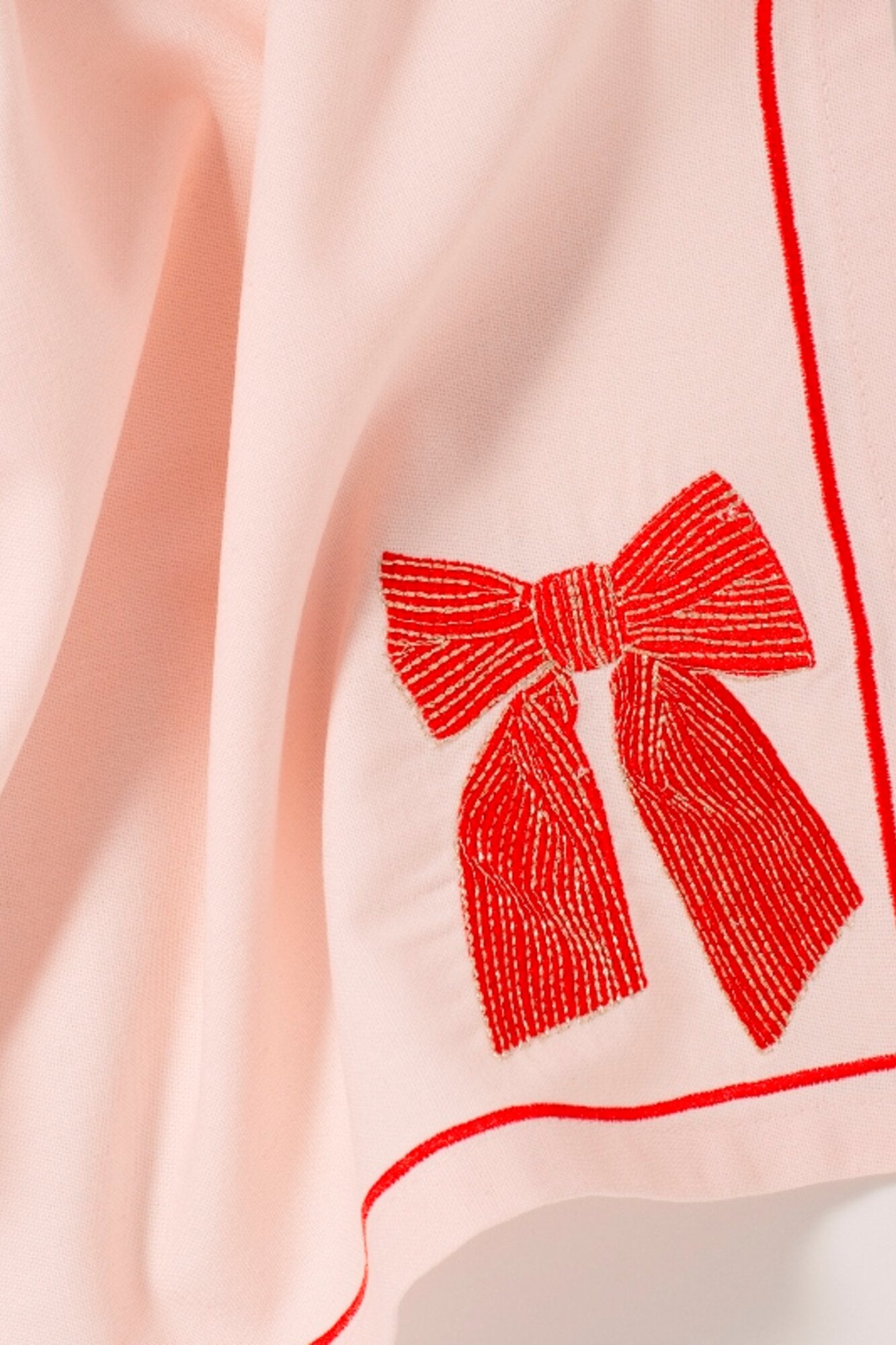 Mundserviet, sløjfe - 2-pak