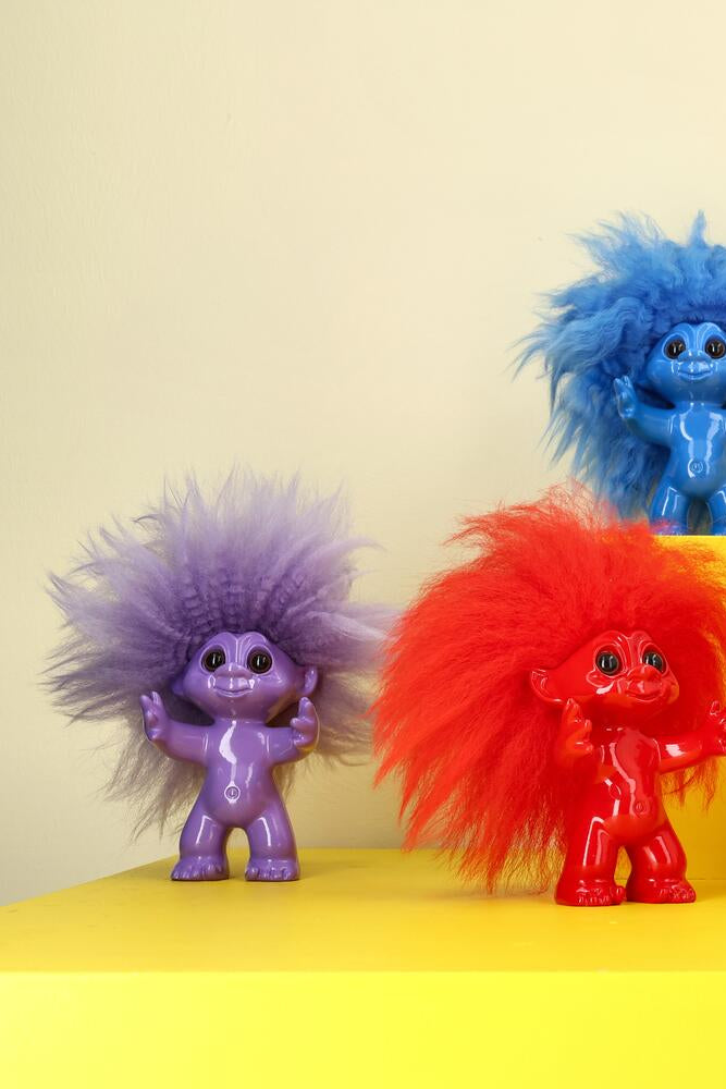 Lykketrold, H9 cm - lilla