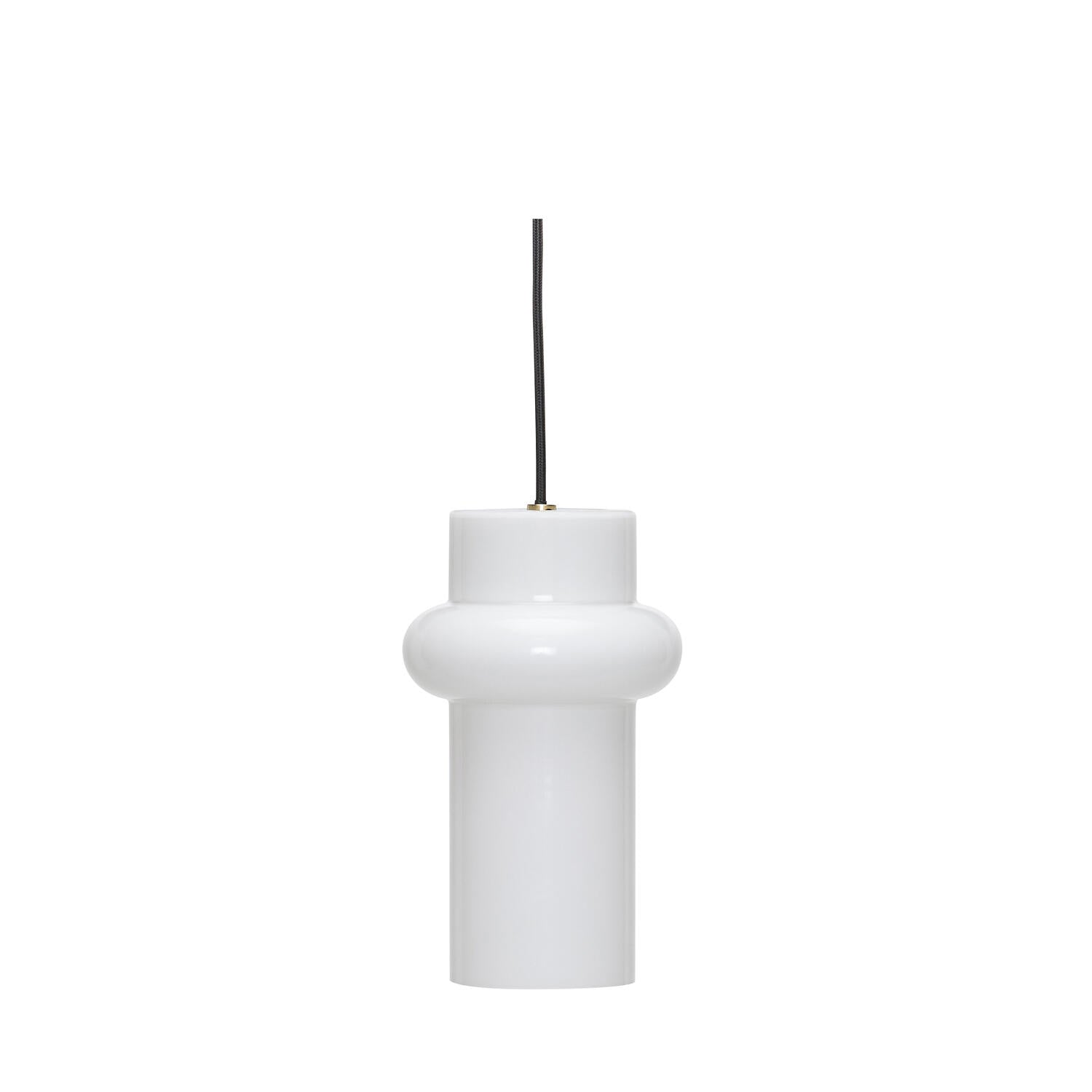 Pilule Up pendel, 15x25cm - blank hvid
