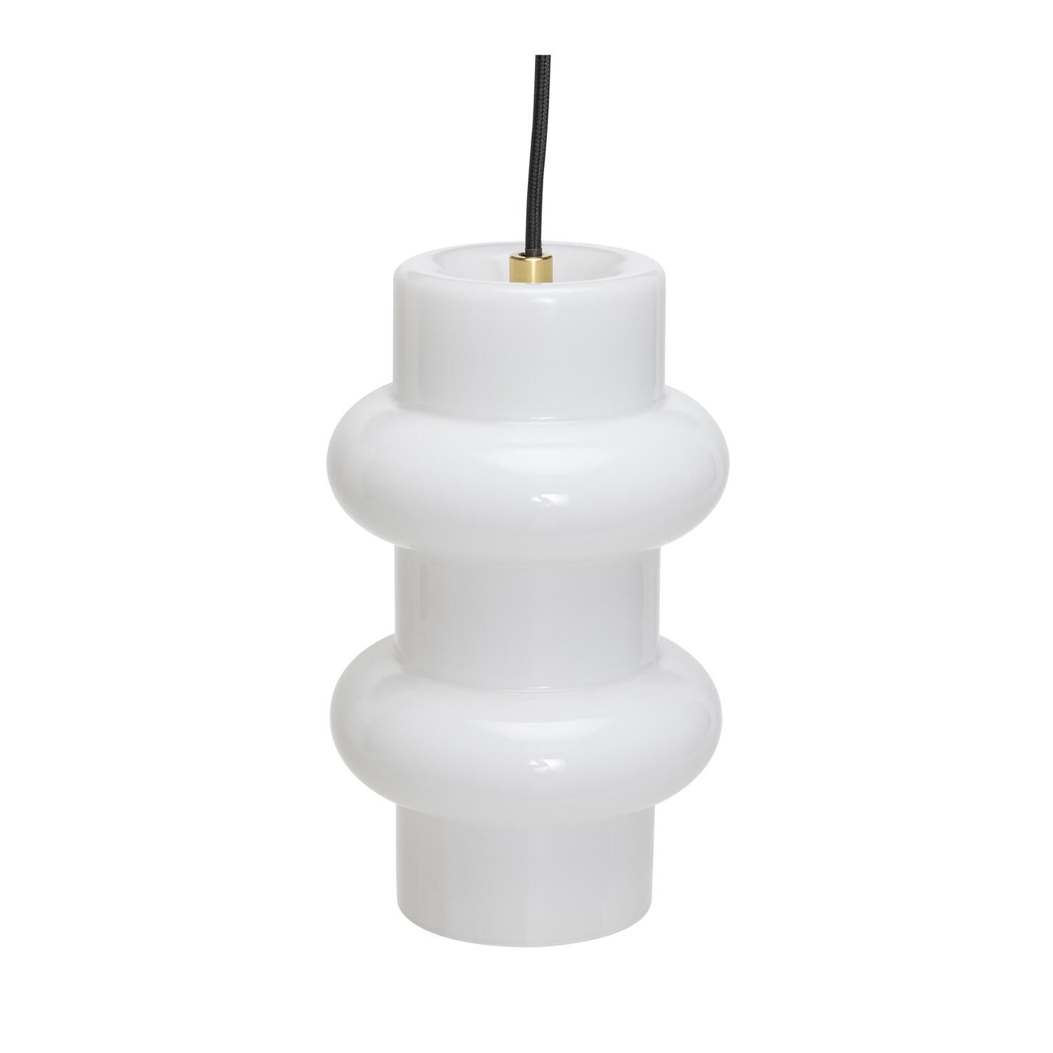 Pilule Dobbel pendel, 15x25 cm - blank hvid