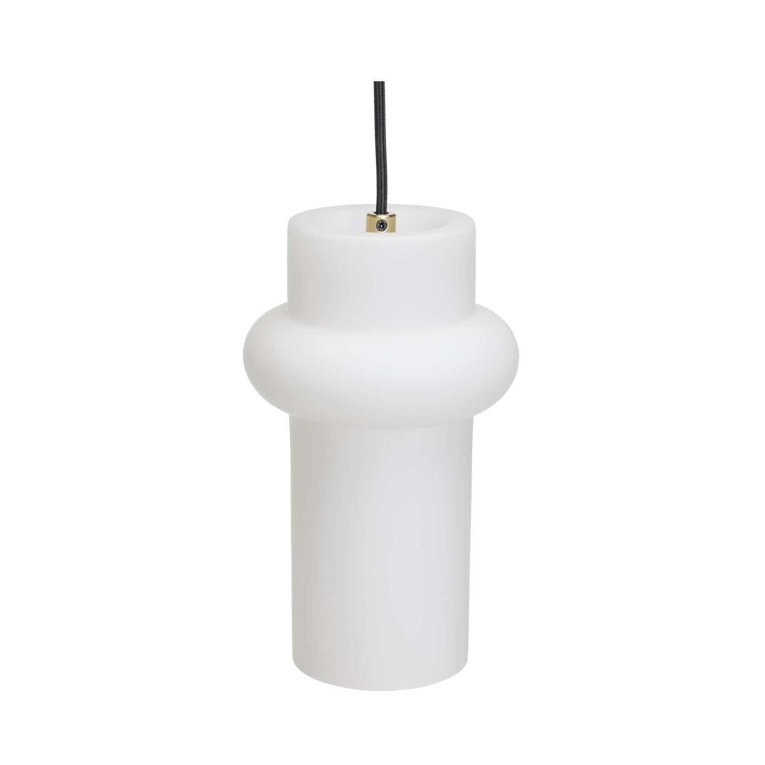 Pilule Up pendel, 15x25 cm - mat hvid