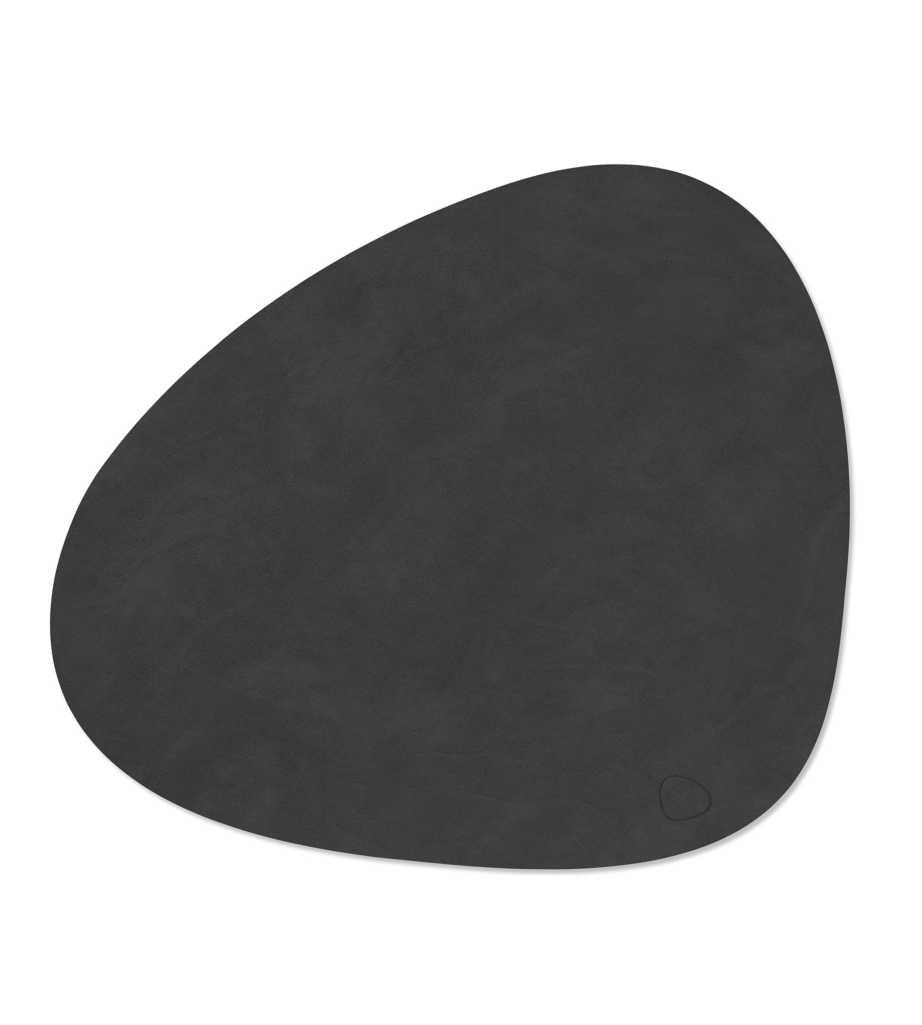 Nupo dækkeserviet curve, sort - 37 x 44 cm.