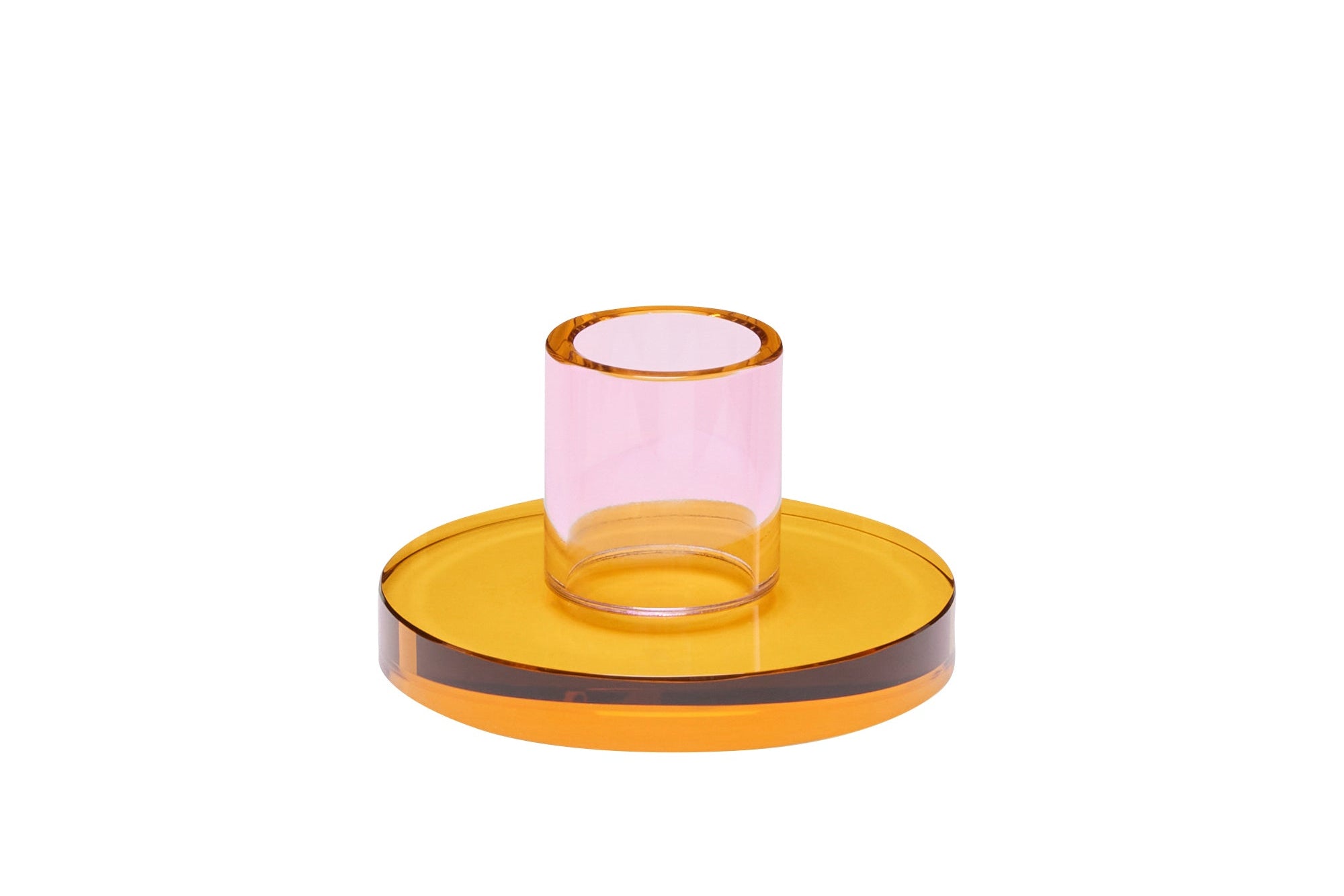Astra lysestage, lille - pink/orange