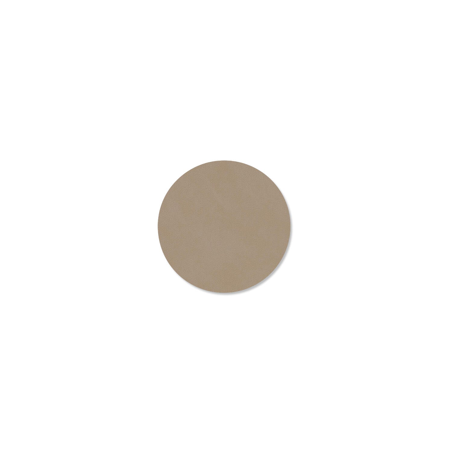 Nupo mat glasbrik, Circle - Clay Brown