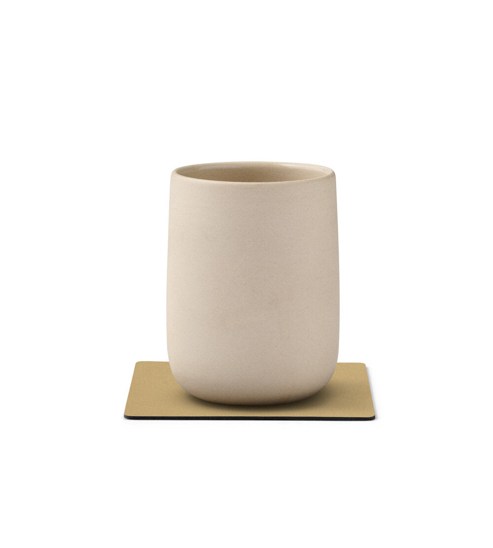Glasbrik, Square - Khaki