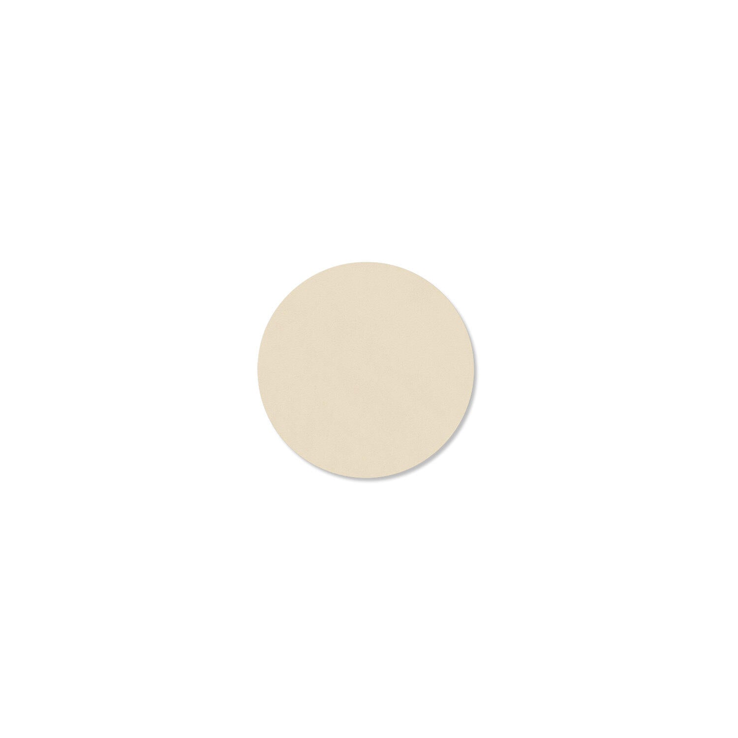 Nupo mat glasbrik, Circle - Vanilla