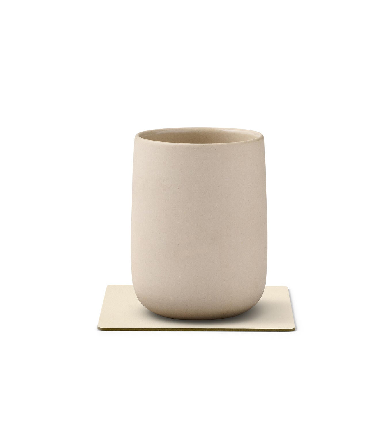 Nupo mat glasbrik, square - Vanilla