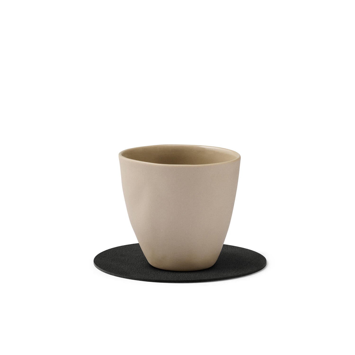 Nupo mat glasbrik, circle - Black Ink