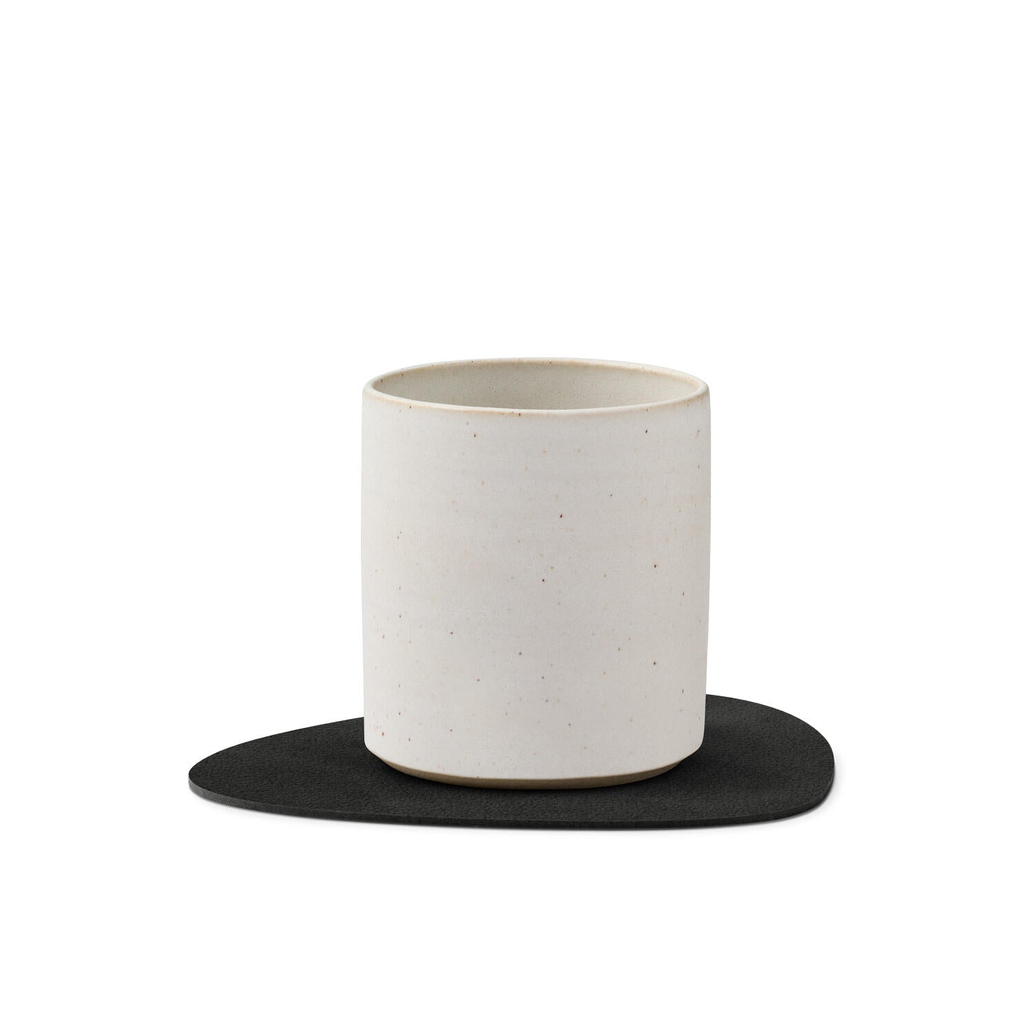 Nupo mat glasbrik, curve - Black Ink