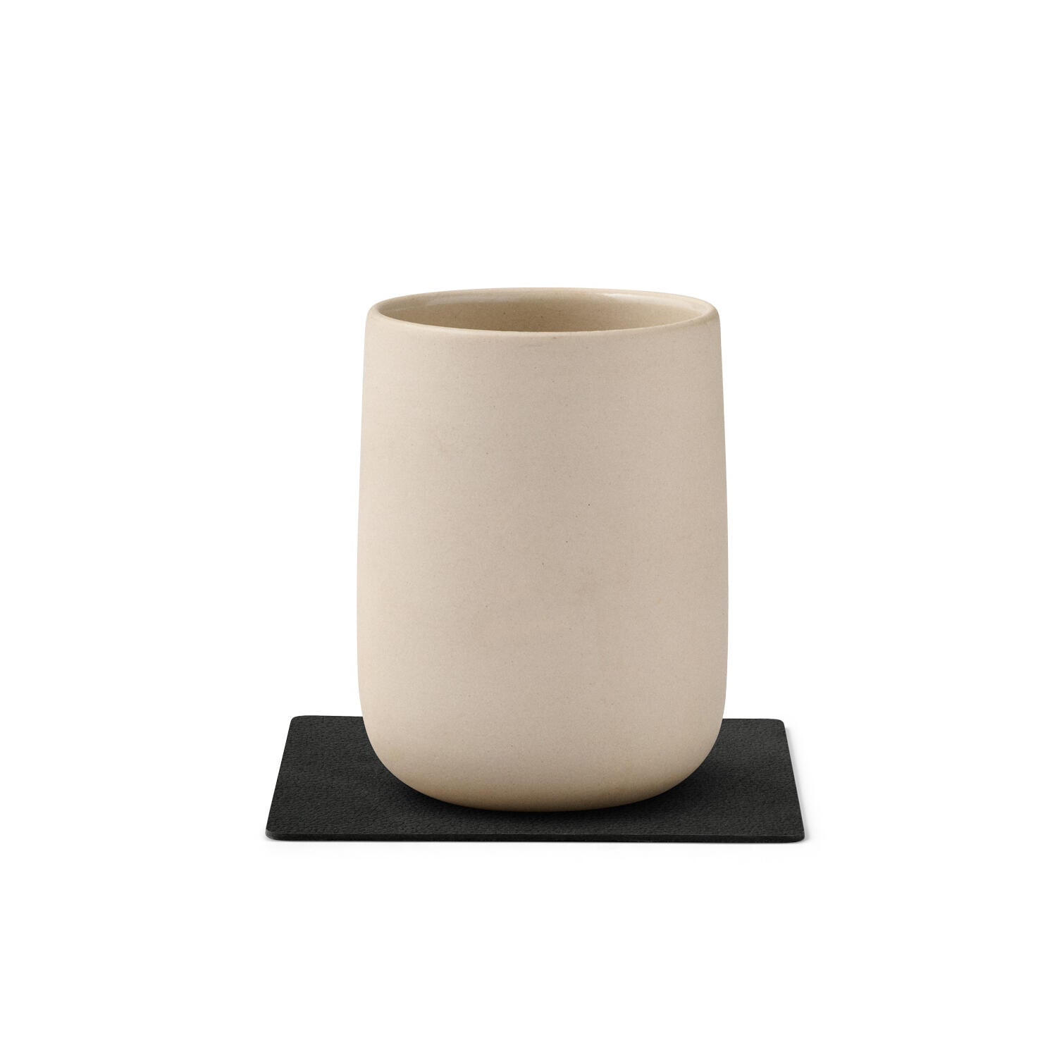 Nupo mat glasbrik, square - Black Ink