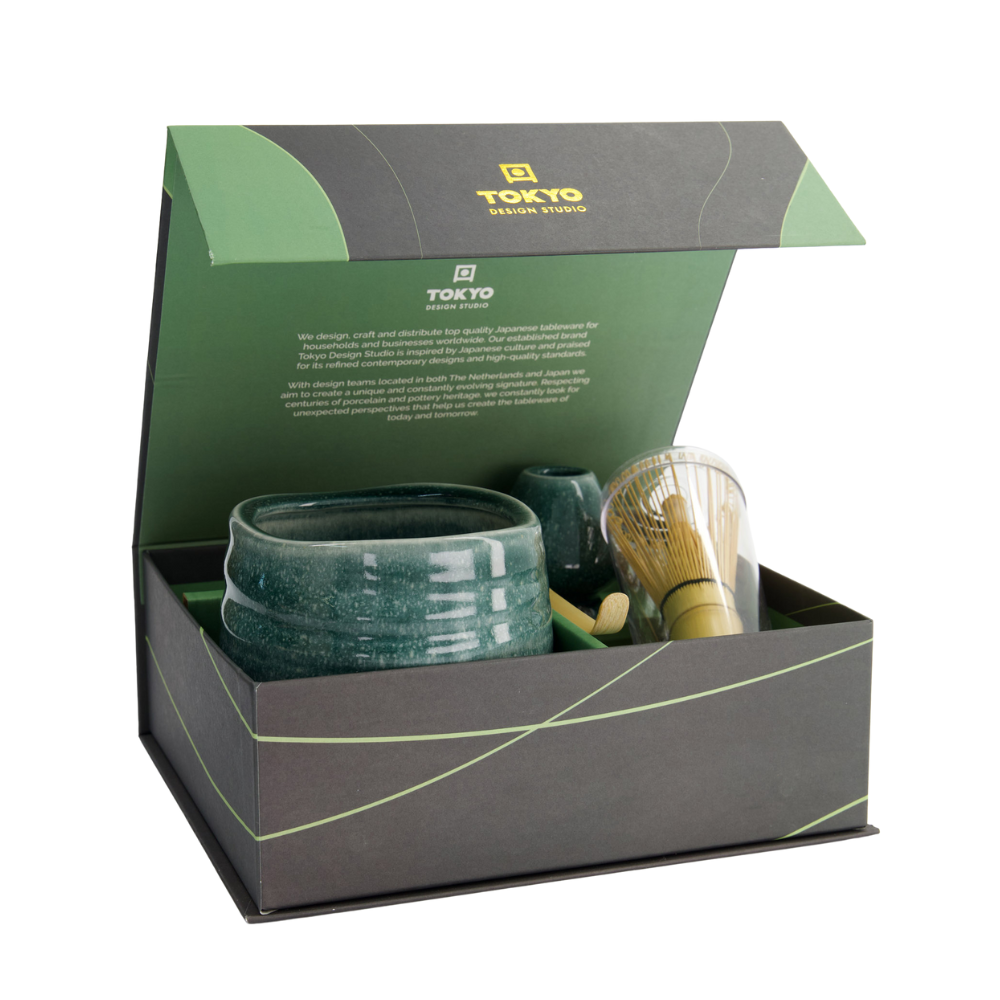Matcha gaveæske - blå